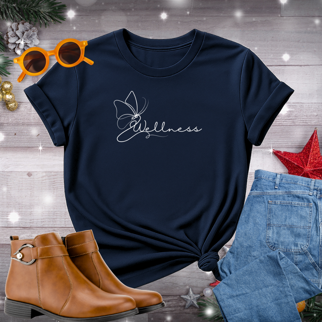 Wellness T-Shirt – Gentle Reminder to Embrace Growth, Inner Balance, and the Beauty of Becoming