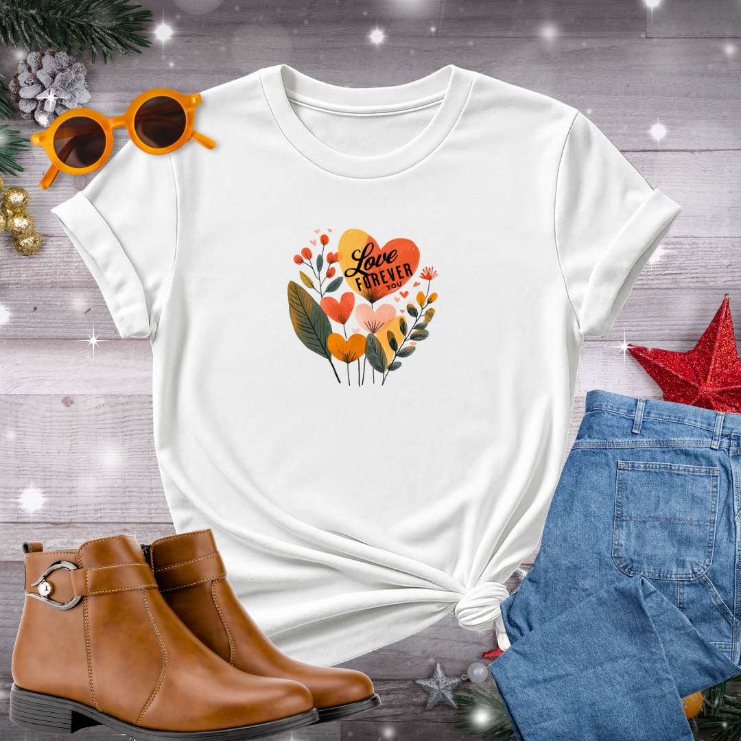 Love Forever You T-Shirt – Gentle Reminder to Cultivate Lasting Self-Compassion and Mindful Presence