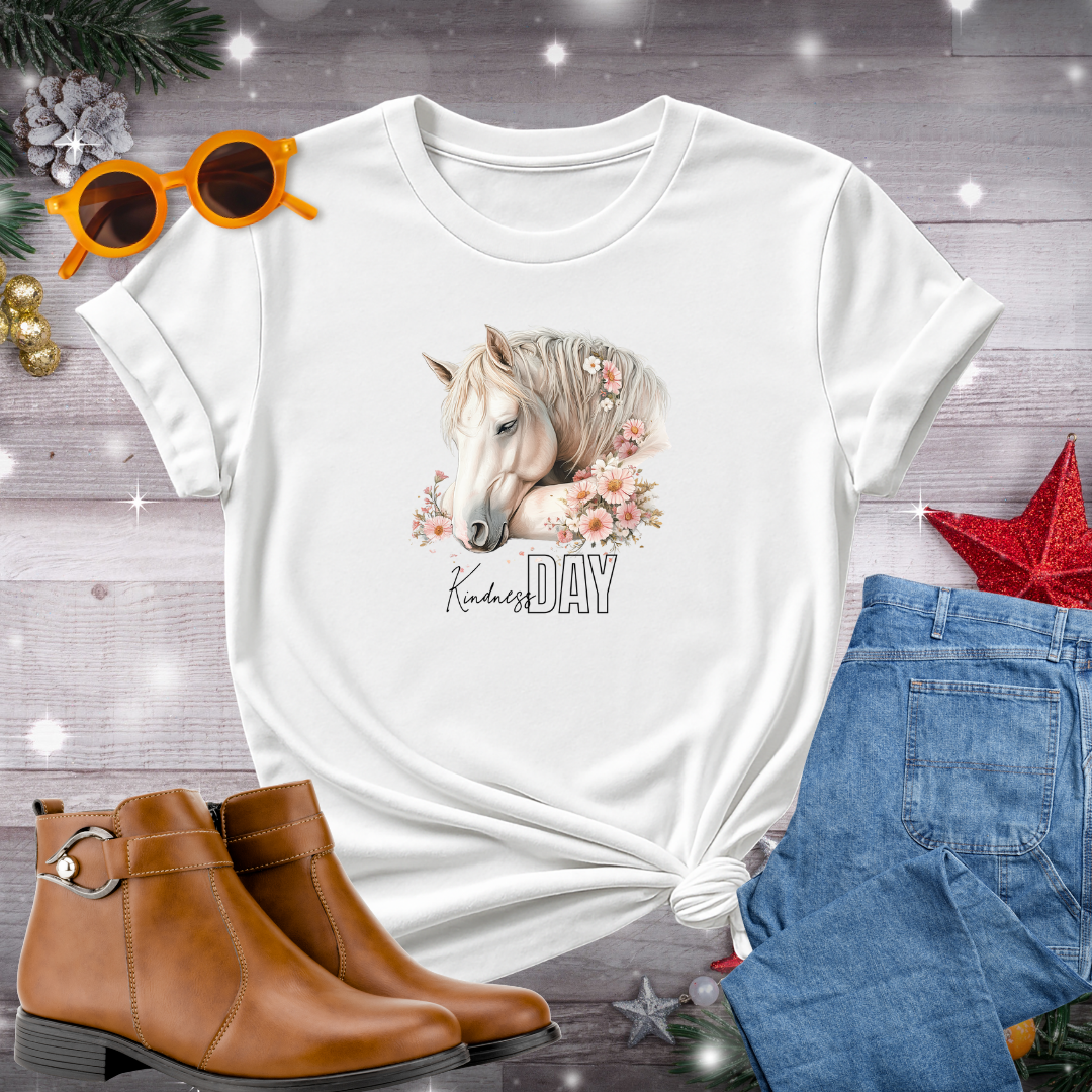 Kindness Day T-Shirt – Gentle Reminder to Lead with Compassion and Present-Moment Awareness