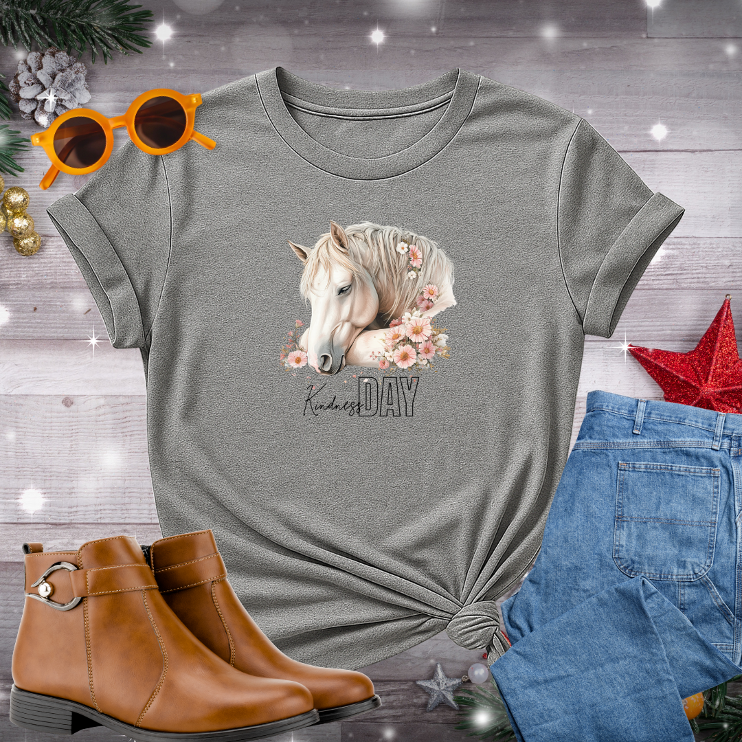 Kindness Day T-Shirt – Gentle Reminder to Lead with Compassion and Present-Moment Awareness